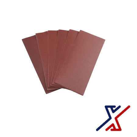 X1 TOOLS 320 Grit Premium Aluminum Oxide Sandpaper 4-1/2 in. x 11 in. Sheet, 2000PK X1E-CON-SAN-AOA-P320-HLx2000